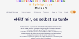 Montessori-Kindergärtnerin 100%